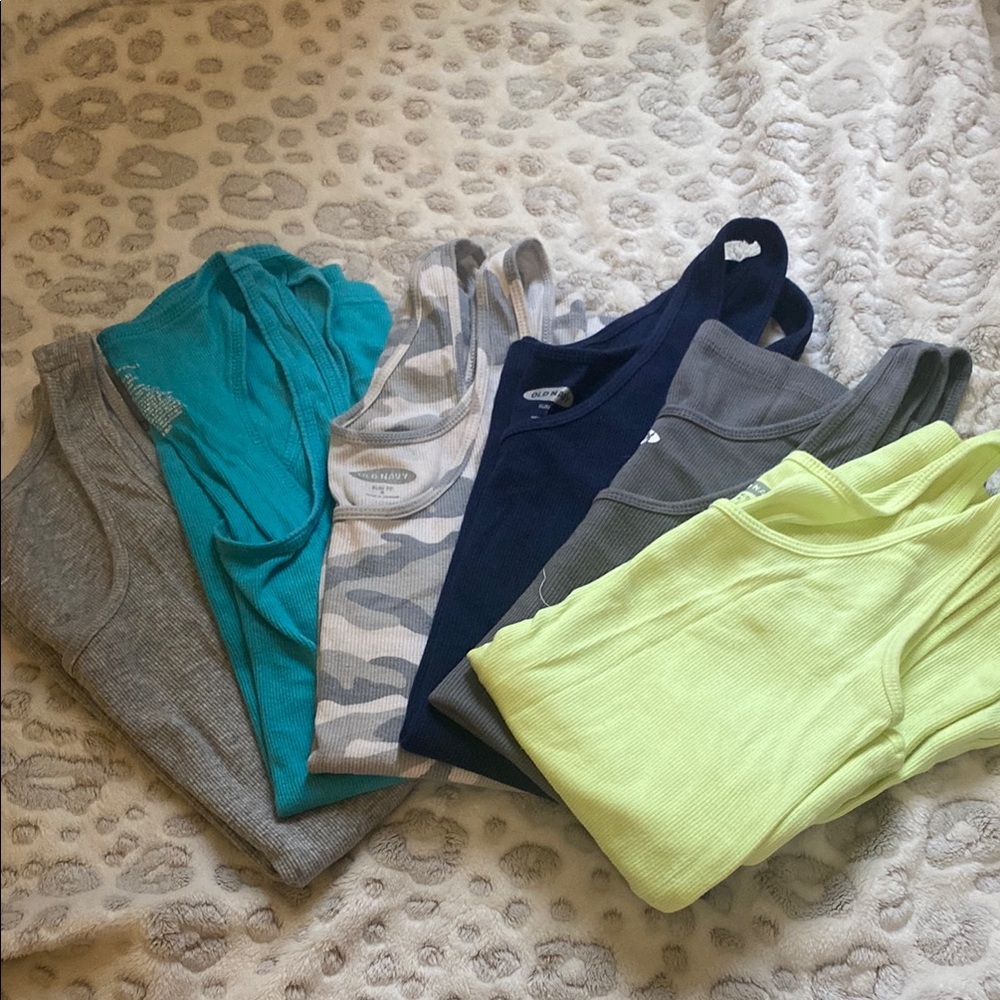Set of Cotton Tanks